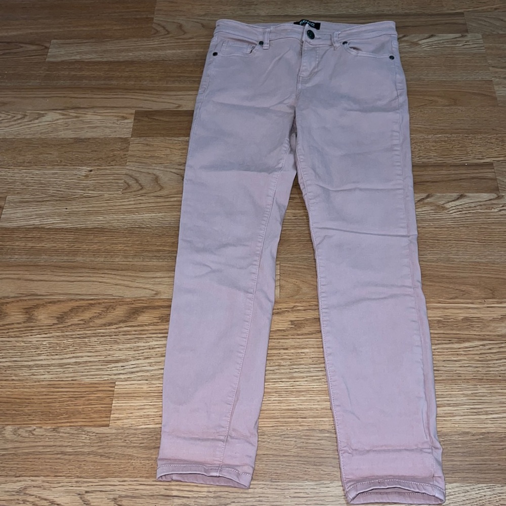 Buffalo David Bitton Aubrey Mid Rise Super Soft Capri Jeans Sz 27
